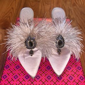 Tory Burch Elodie Feather Mule